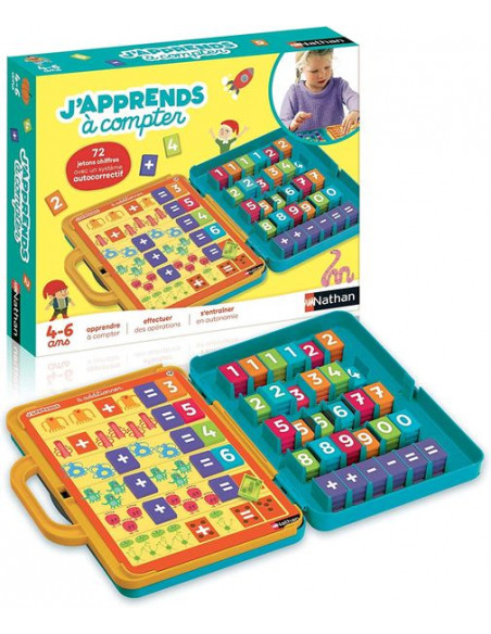 Jeu éducatif pour apprendre à compter